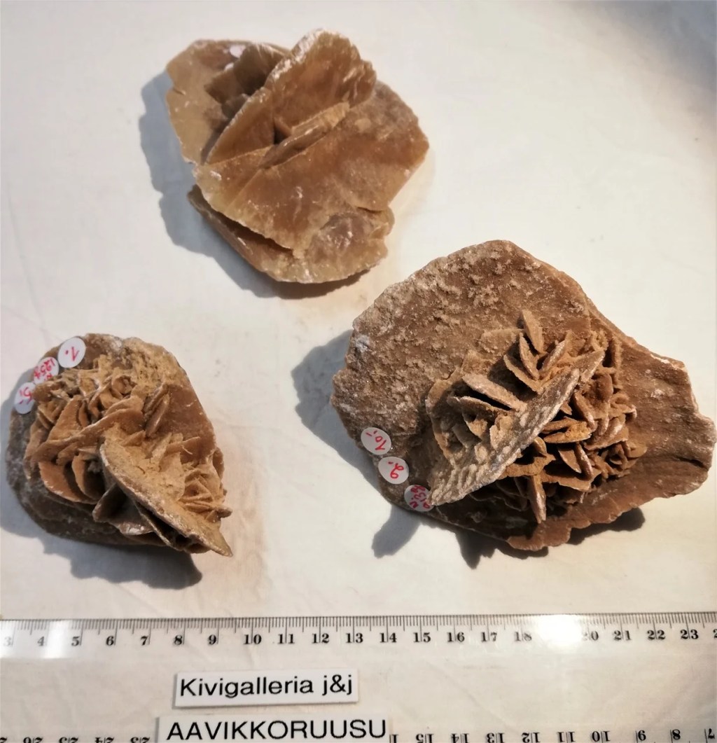 Aavikkoruusu (Seleniitti) nro. 3, Tunisia&nbsp;10,00€