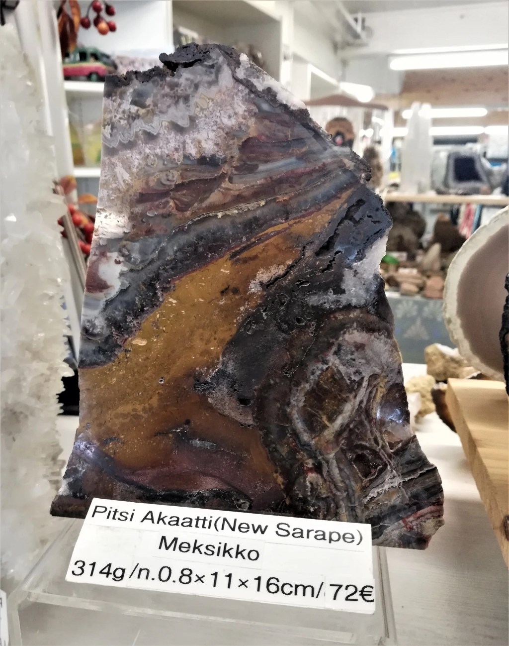 Akaatti -Pitsiakaatti (New Sarape), Meksiko&nbsp;72,00€