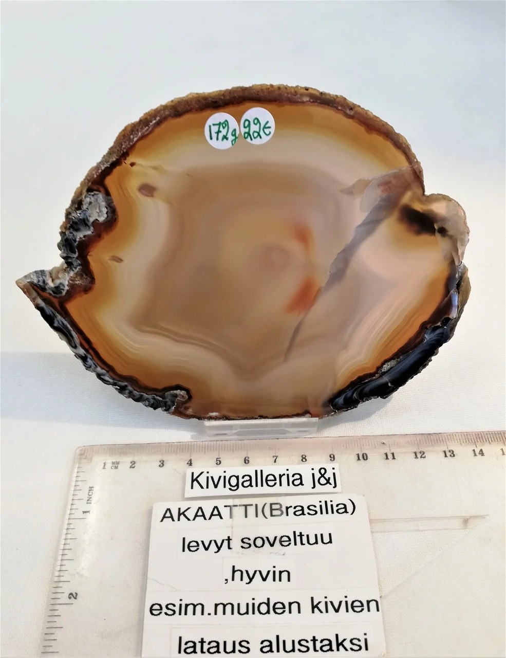 Akaattilevy, Brasilia 22,00€