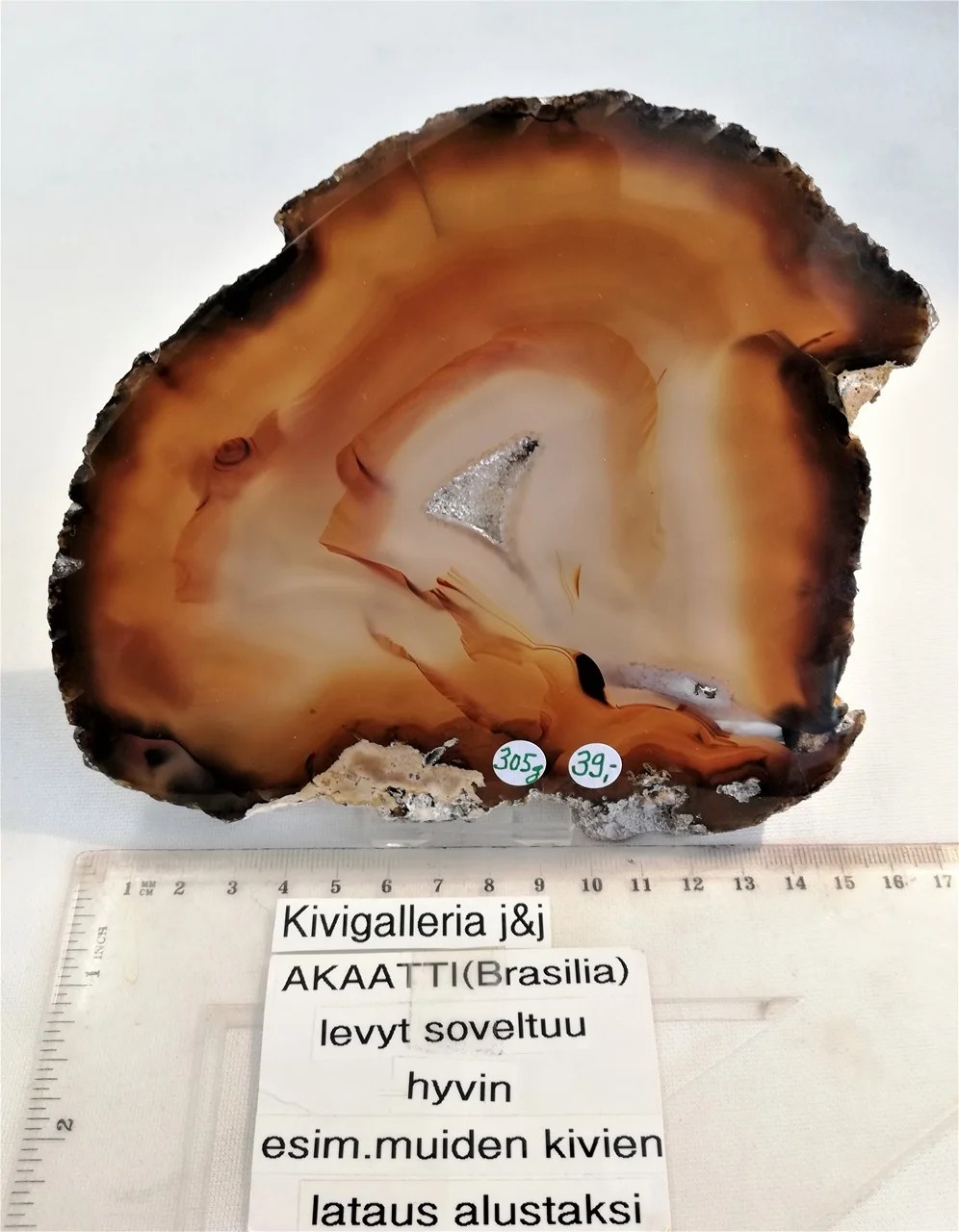 Akaattilevy, Brasilia 39,00€