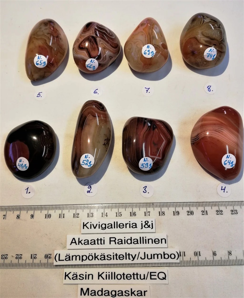 Akaatti EQ-laatu, Madagaskar&nbsp;9,00€