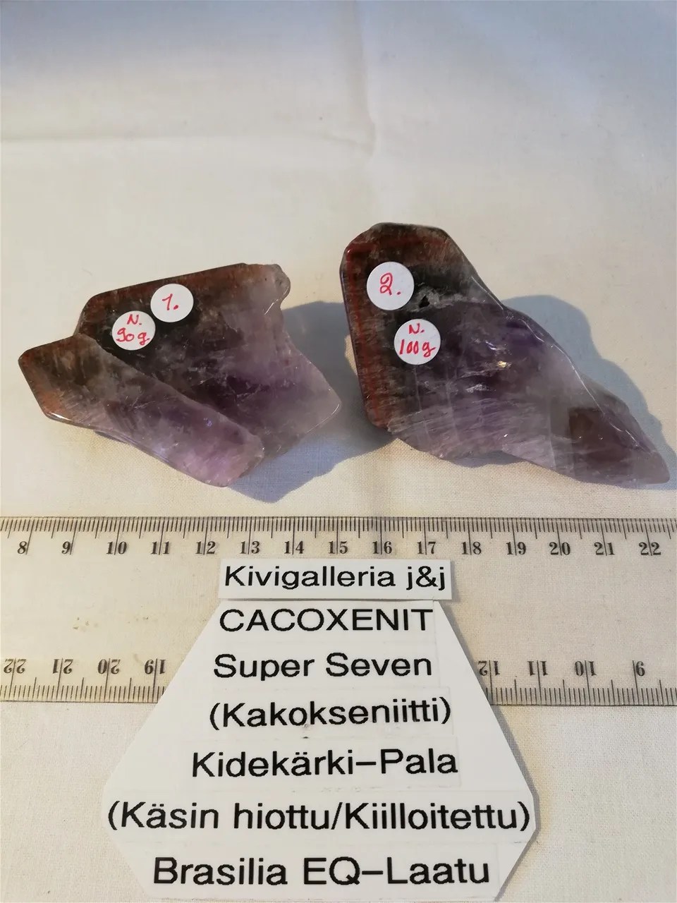 Cacoxenit(Super Seven)Kidekärki-Pala.Brasilia.EQ 35,00€