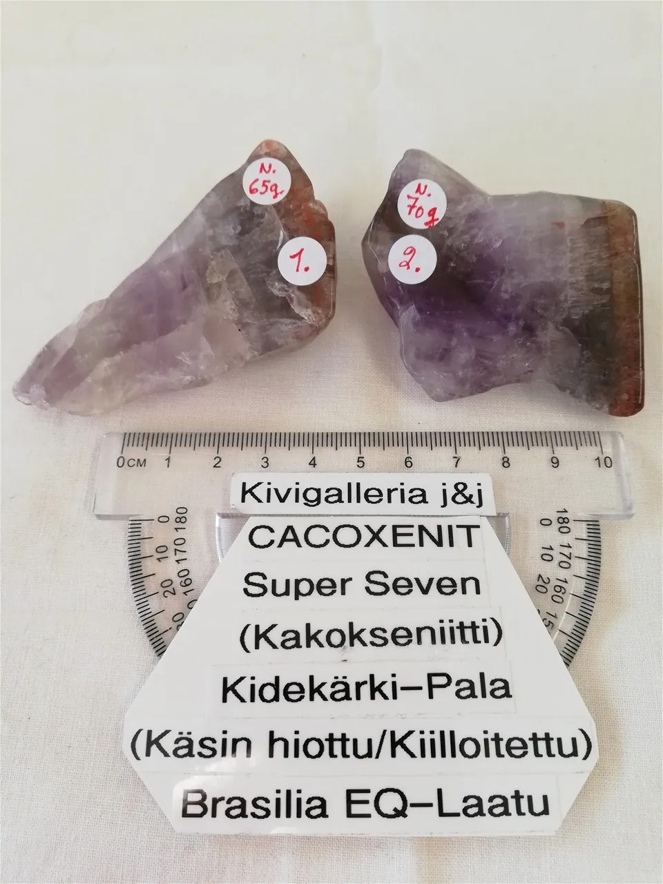 Cacoxenit(Super Seven)Kidekärki-Pala.Brasilia.EQ 25,00€