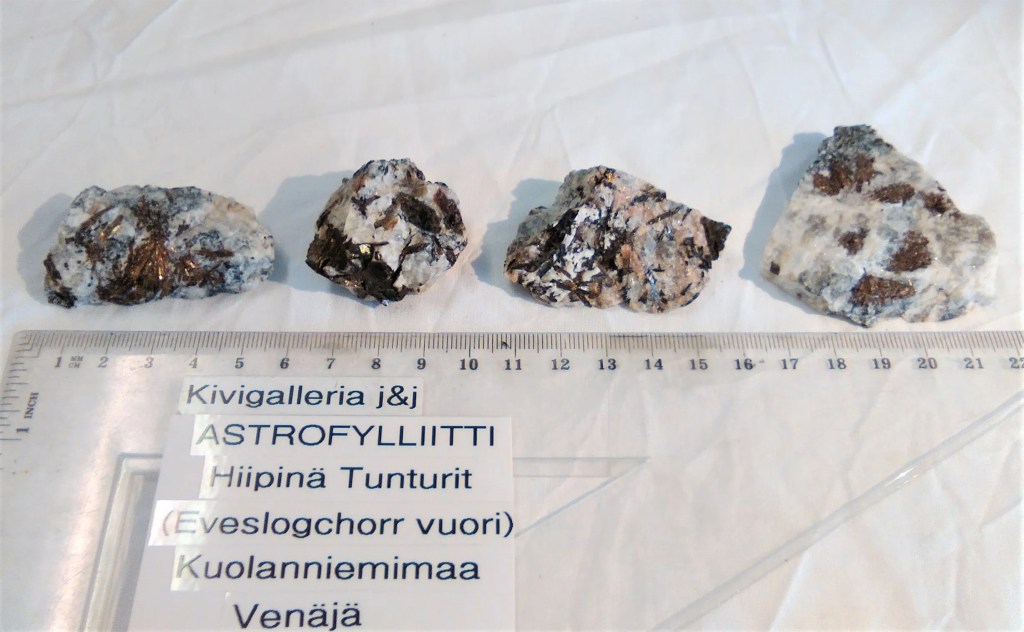 Astrofylliitti,Kuolanniemimaa Venäjä 22,00€