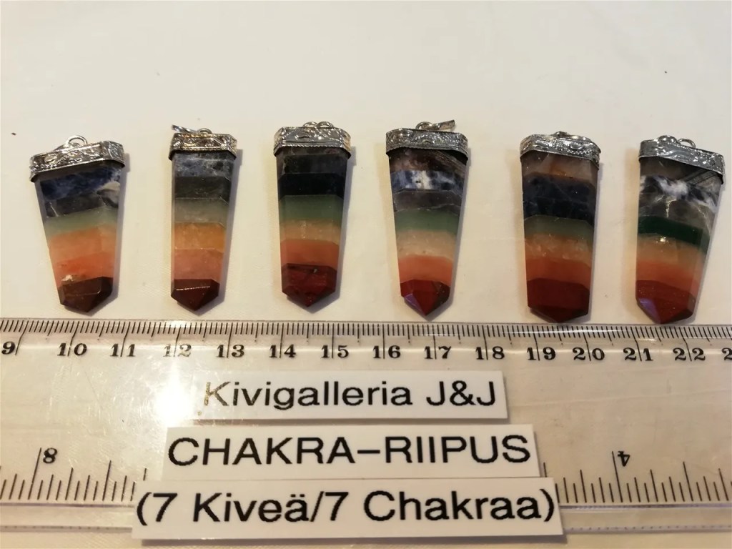 CHAKRA-RIIPUS,(7 Kiveä/7 Chakraa)&nbsp;18,00€