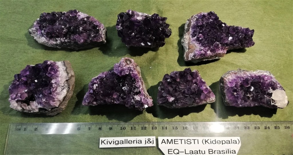 Ametisti kidepala EQ-laatu, Brasilia&nbsp;14,00€