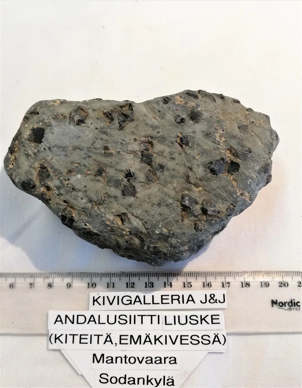 Andalusiitti liuske, Sodankylä Suomi&nbsp;36,00€