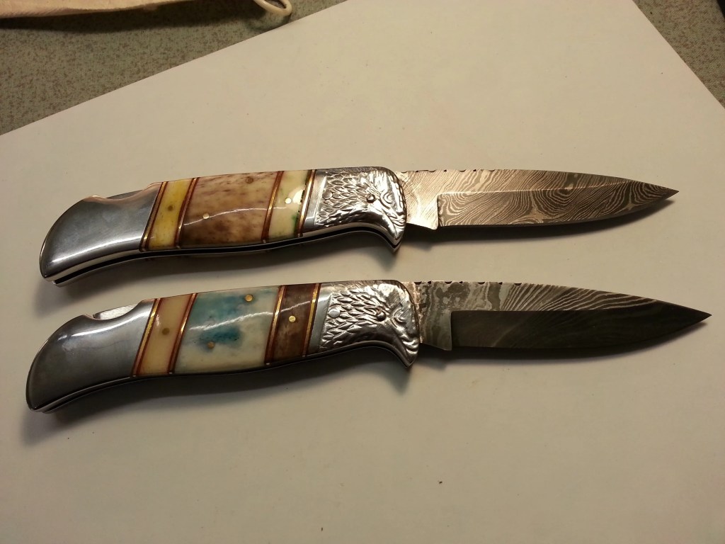 Damascus Veitsi no.16 ja no.17&nbsp;120,00€