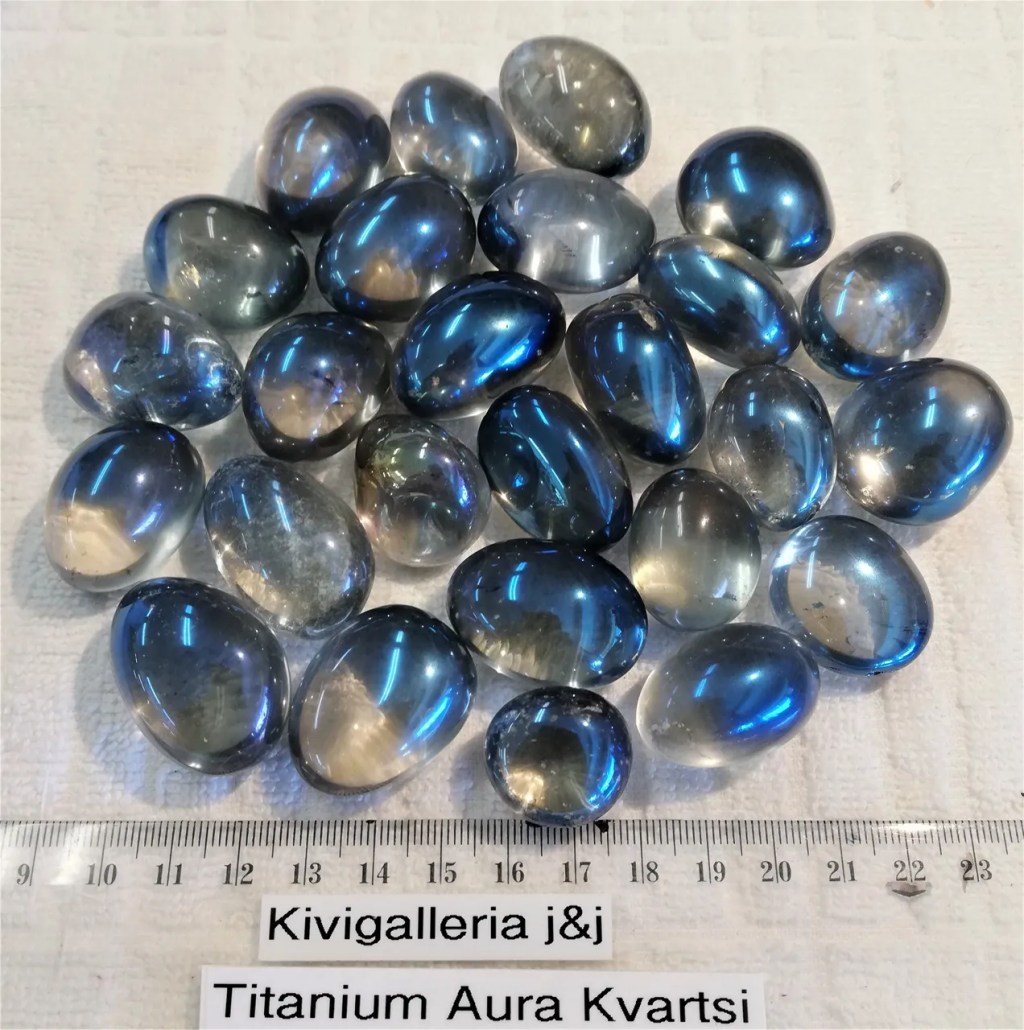 Aurakvartsi Titaani -sininen EQ-laatu, Brasilia&nbsp;8,00€