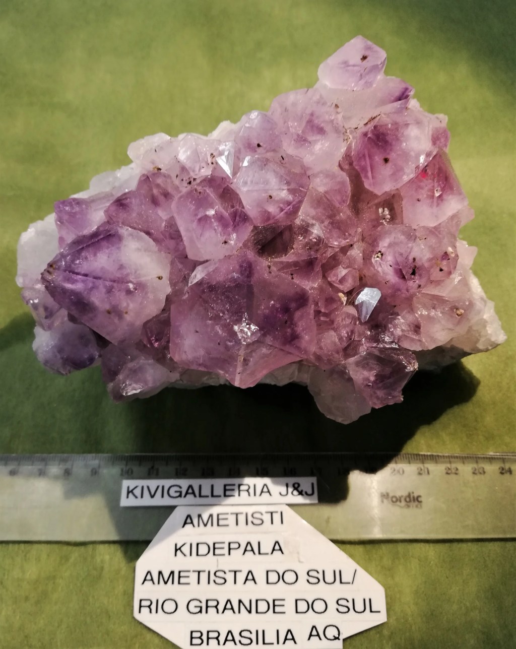 Ametisti kidepala, Ametista do Sul Brasilia&nbsp;96,00€