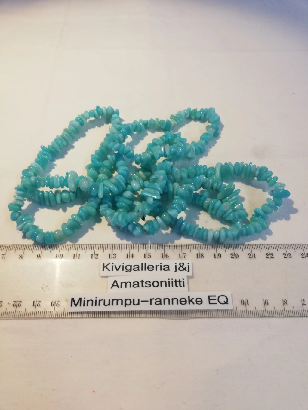 Amatsoniitti.Minirumpu-ranneke.EQ-Laatu 9,00€