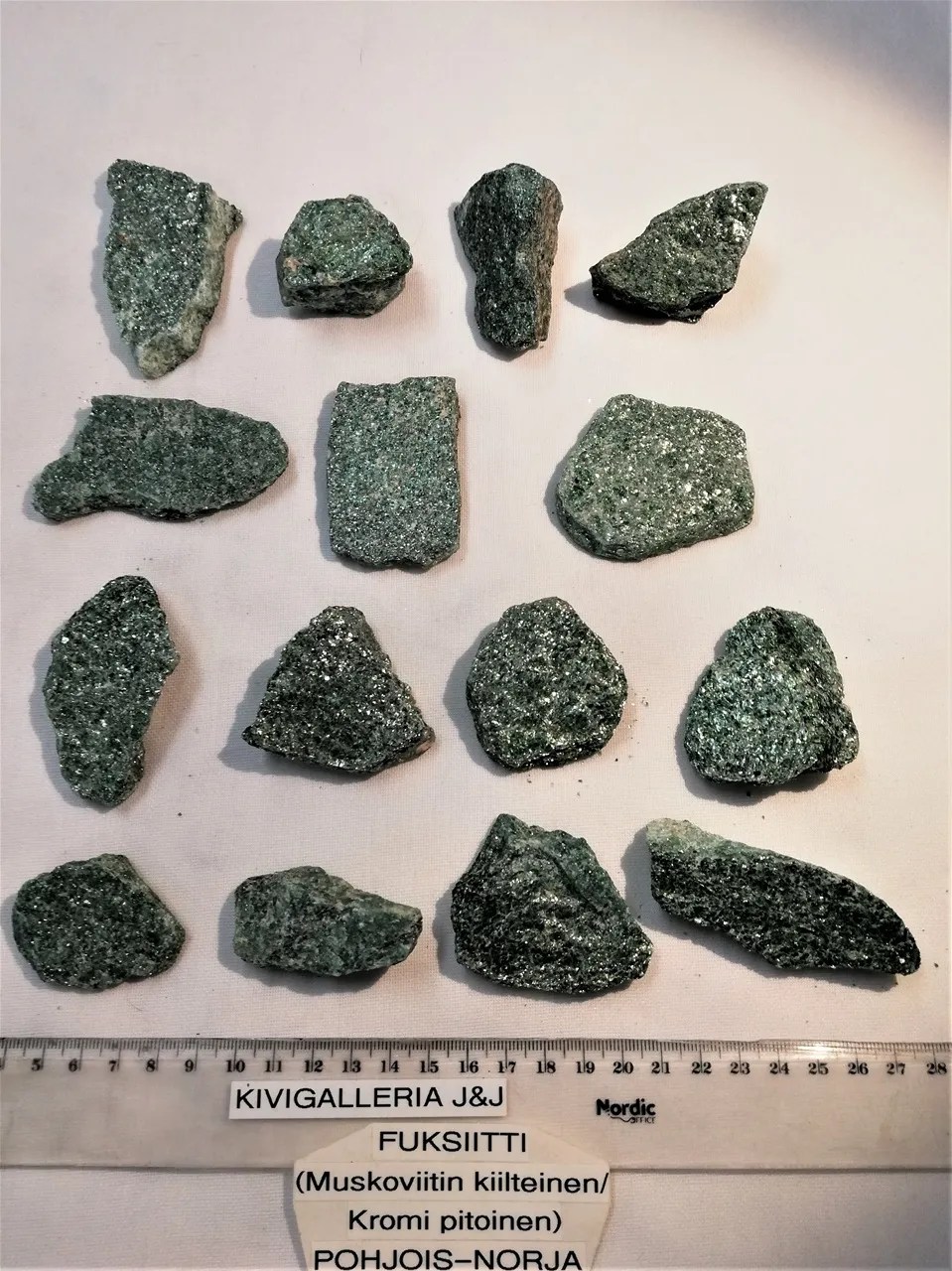 Fuksiitti raakapalat, Pohjois-Norja&nbsp;3,00€