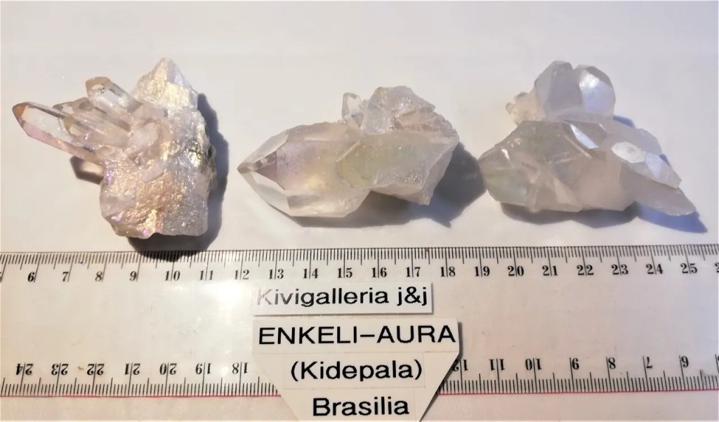 Enkeli Aurakvartsi kidepala A/EQ-laatu, Brasilia&nbsp;18,00€