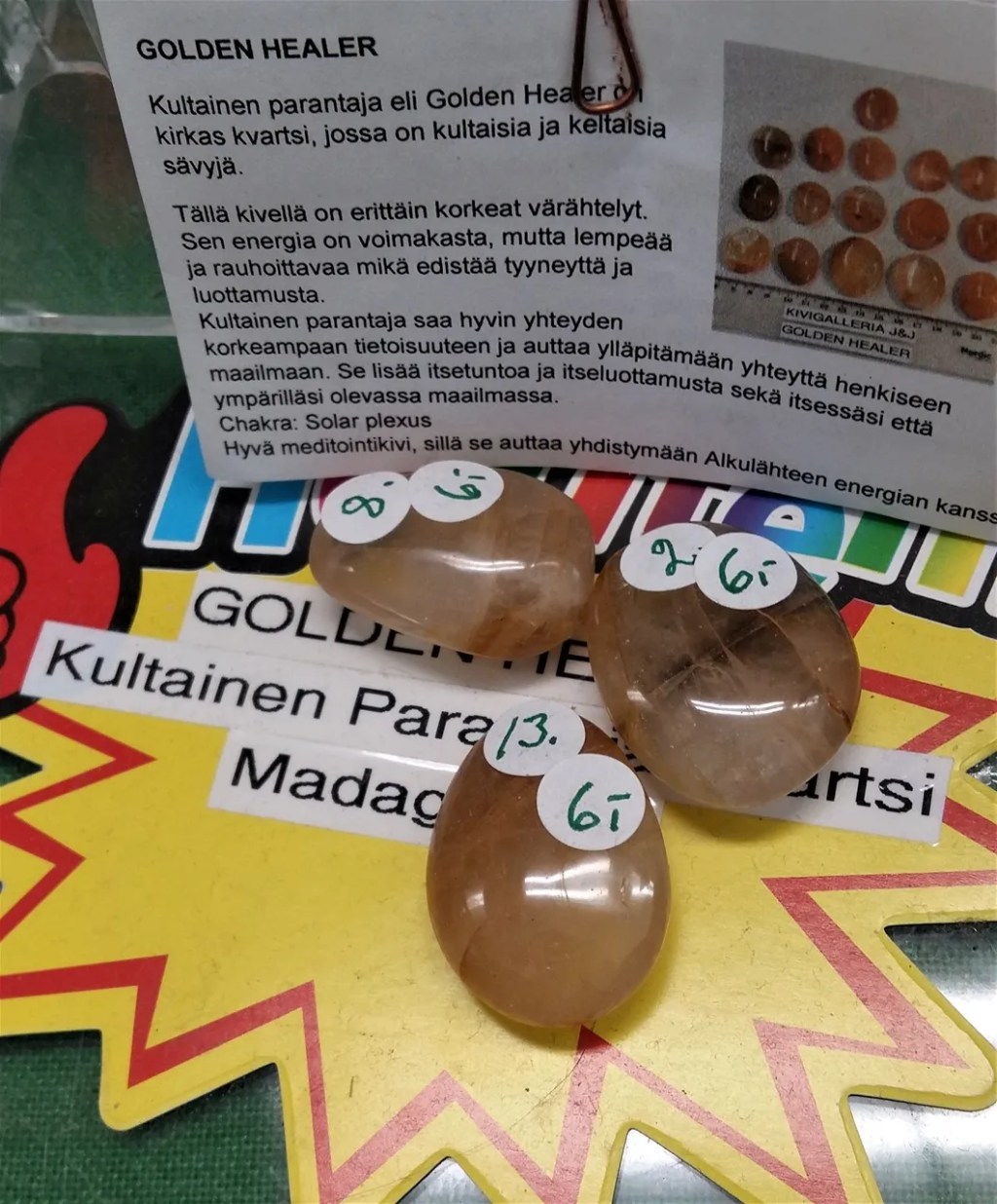 Golden Healer EQ-laatu, Madagaskar&nbsp;6,00€