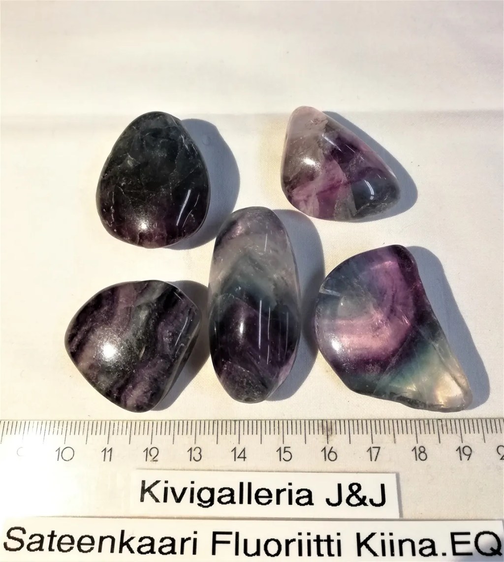 Fluoriitti -Sateenkaari EQ-laatu Kiina&nbsp;7,00€
