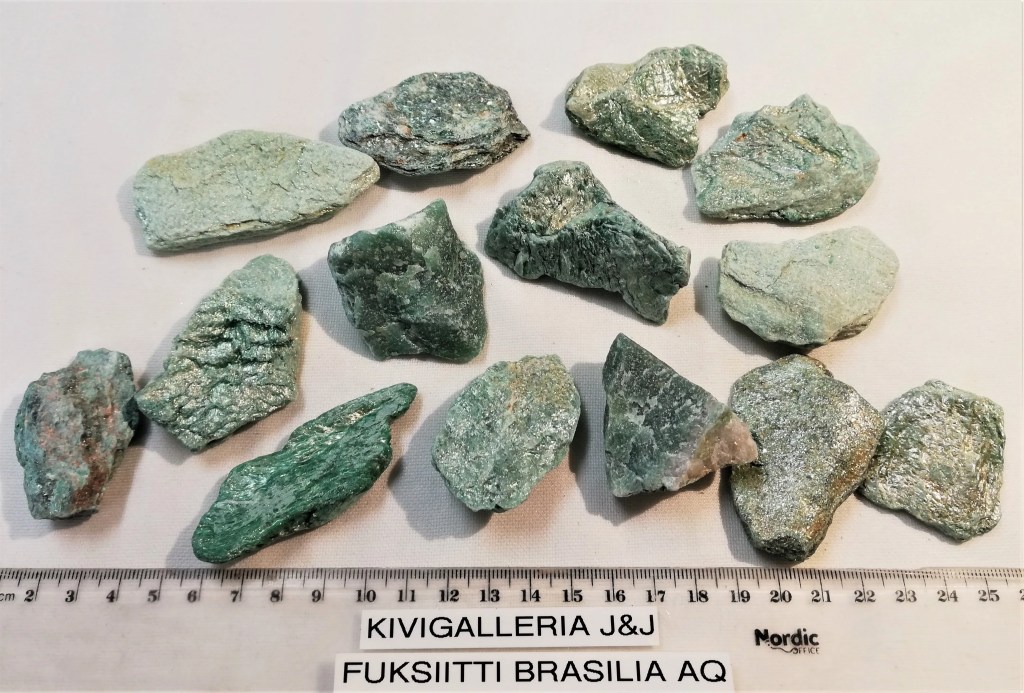 Fuksiitti -raakapala AQ-laatu, Brasilia&nbsp;3,00€