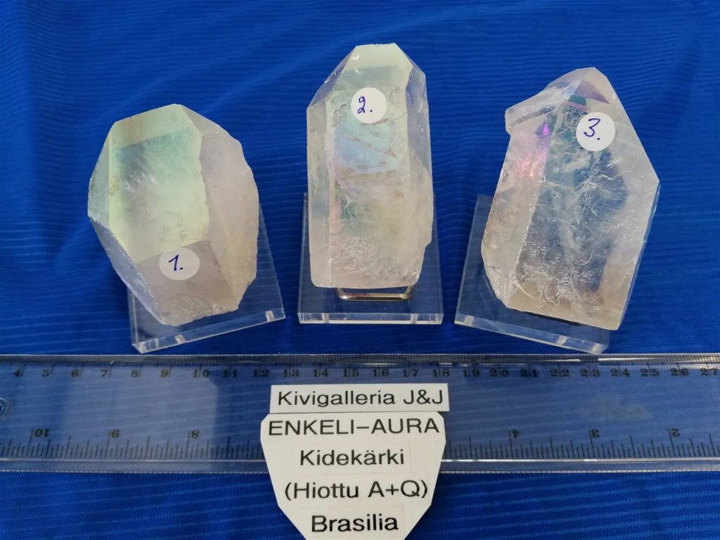 Enkeli-Aura,kidekärki.Brasilia (hiottu/A+Q) 35,00€