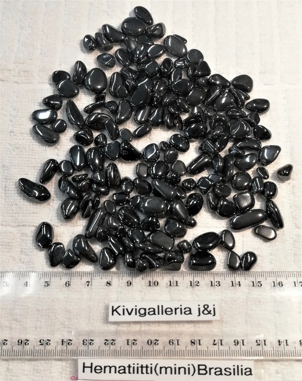 Hematiitti minirumpu -pussi A+Q-laatu, Brasilia&nbsp;15,00€