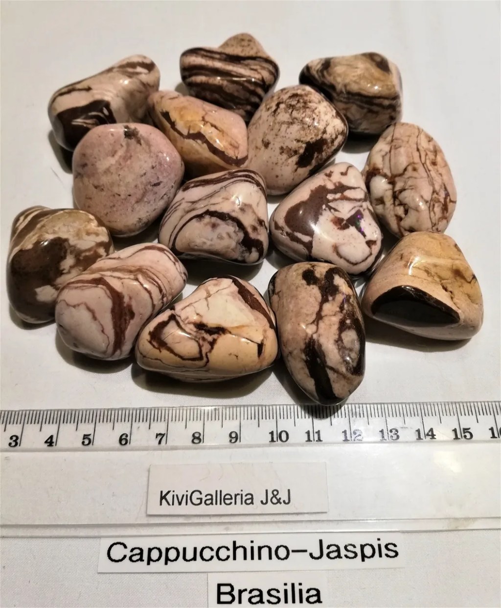 Jaspis -Cappuccino AQ-laatu, Brasilia&nbsp;4,00€