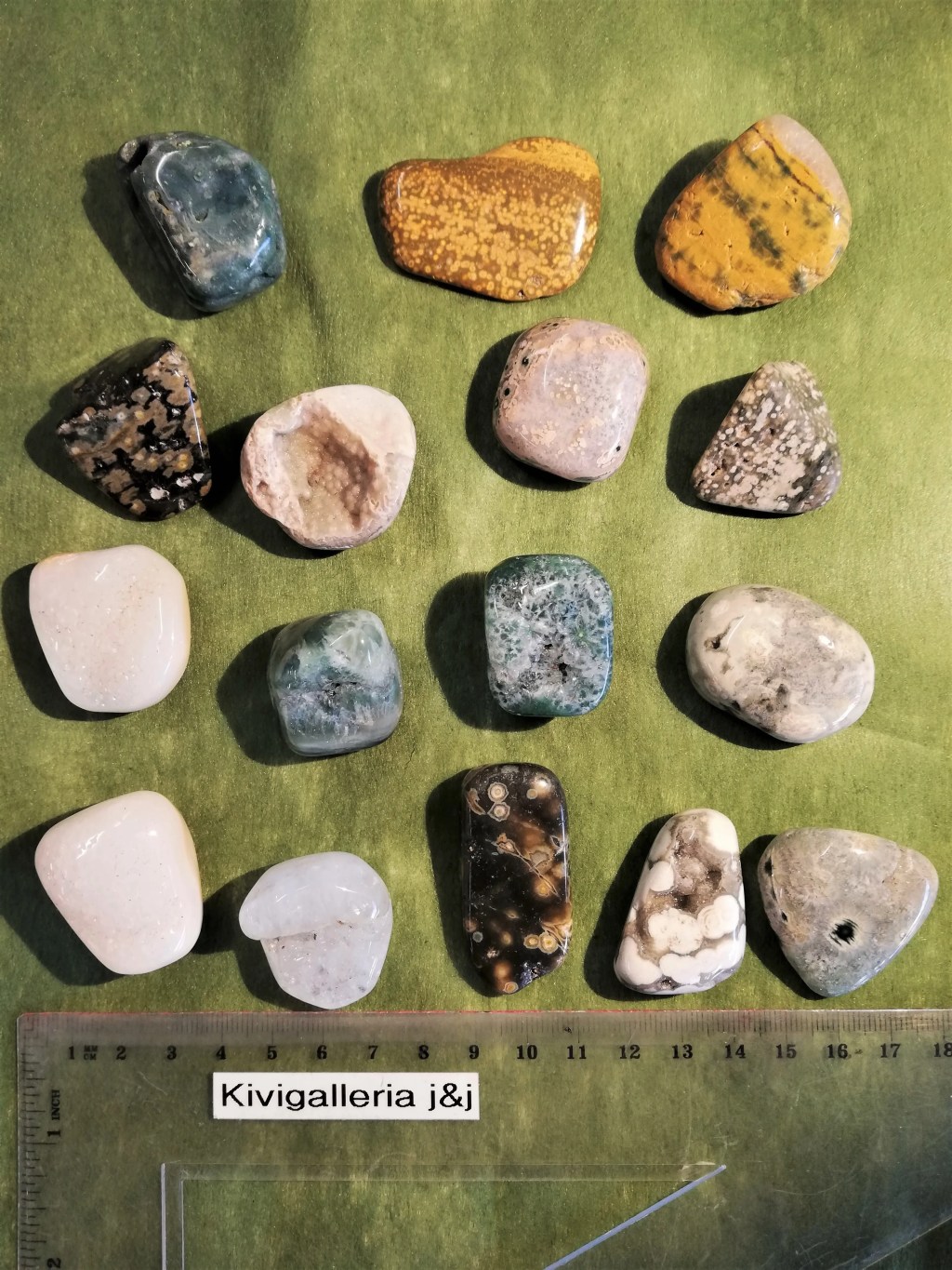 Jaspis -Valtameri AQ-laatu, Madagaskar&nbsp;5,00€