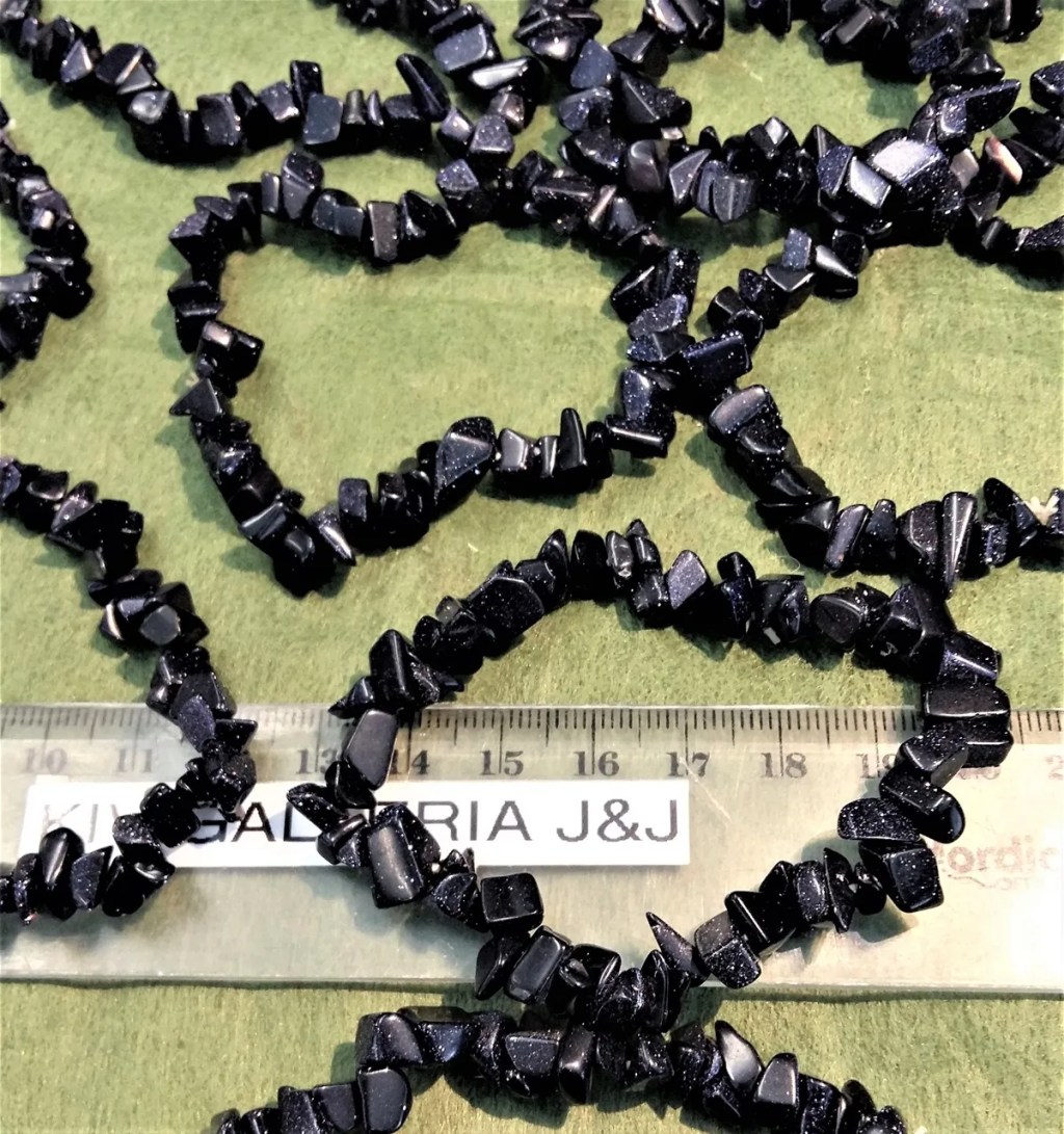 Kultavirta -sininen chipsiranneke&nbsp;4,00€