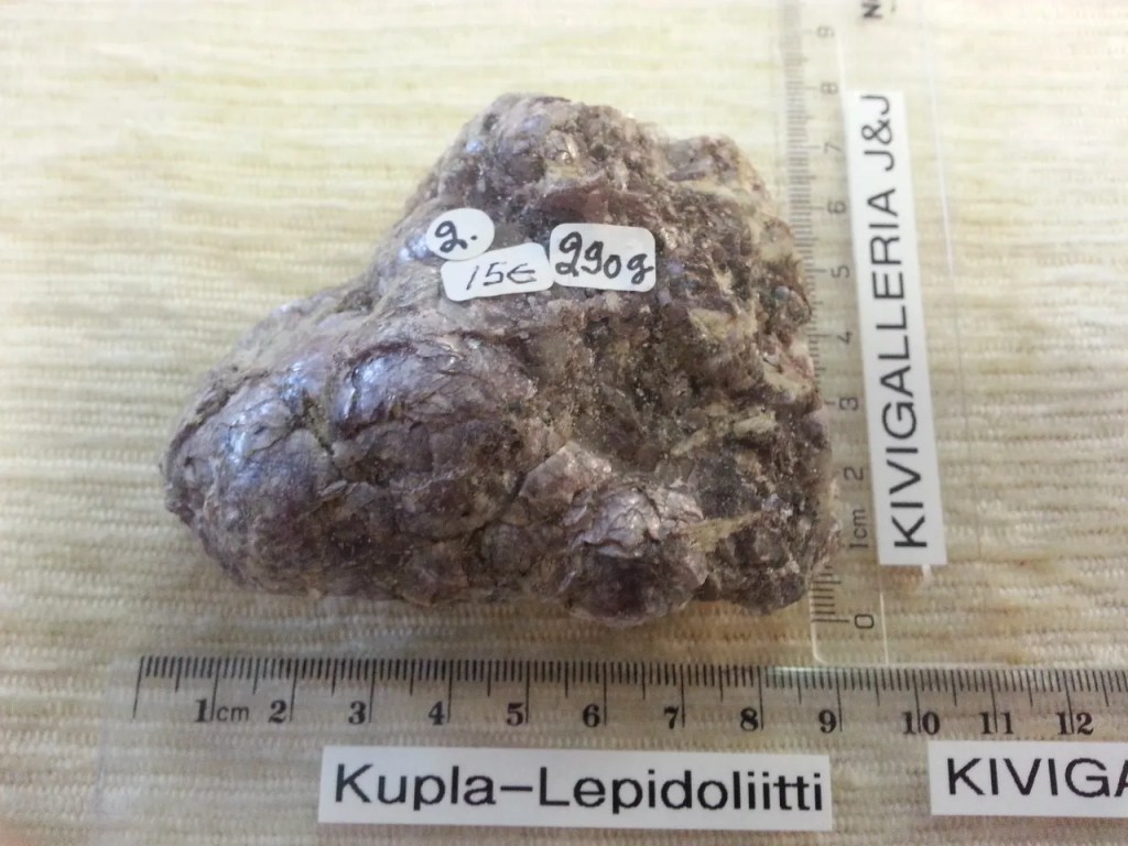 Kupla lepidoliitti no.2, Brasilia&nbsp;15,00€