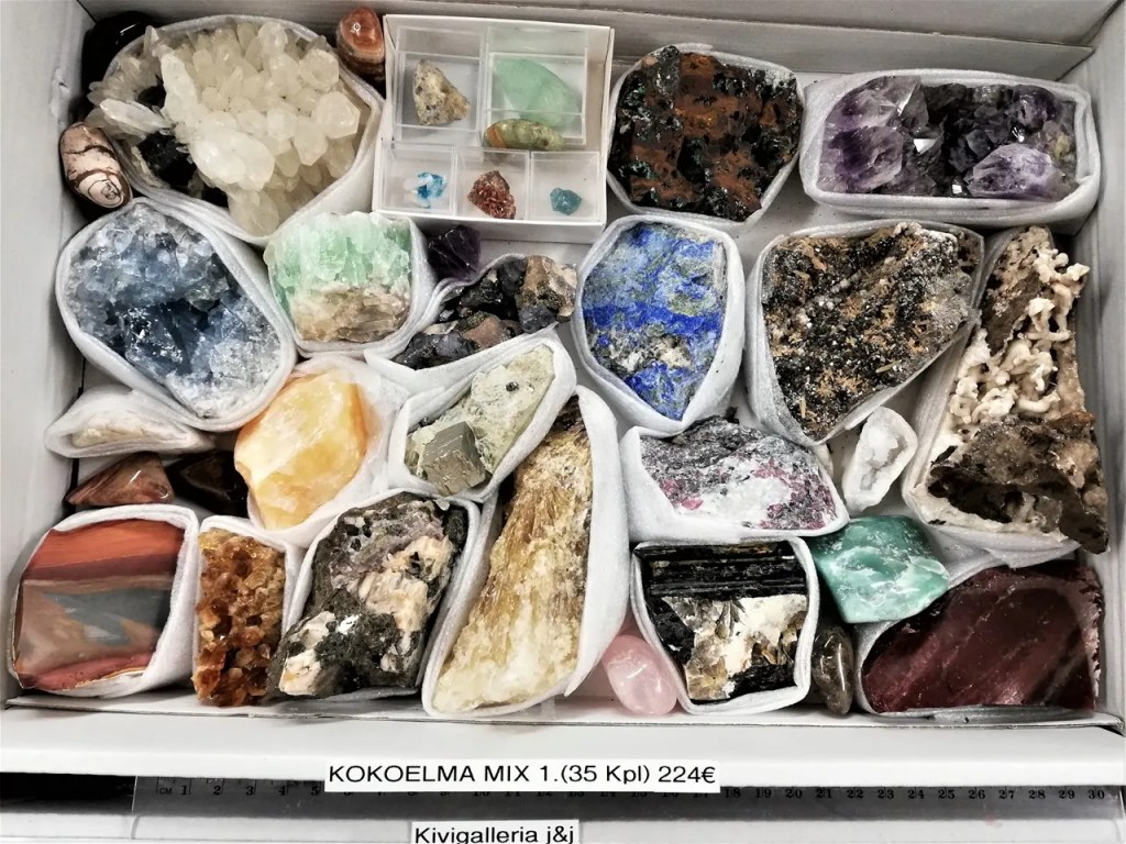Kivikokoelma MIX 1.&nbsp;224,00€