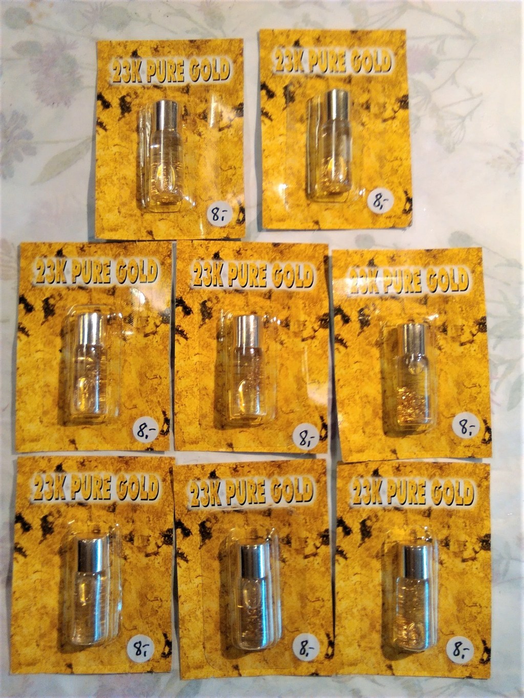 Kultahiutaleet 8,00€