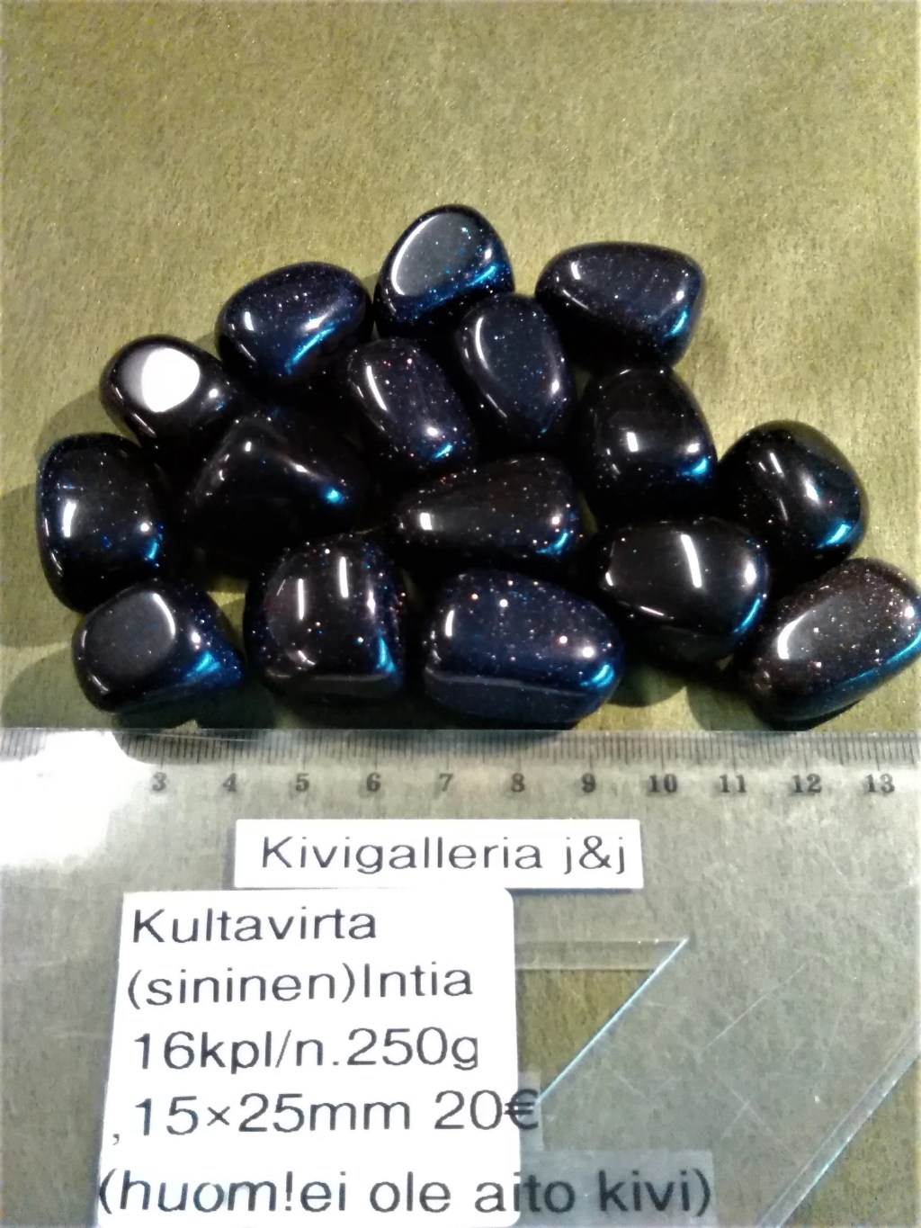 Kultavirta -sininen, Intia&nbsp;20,00€