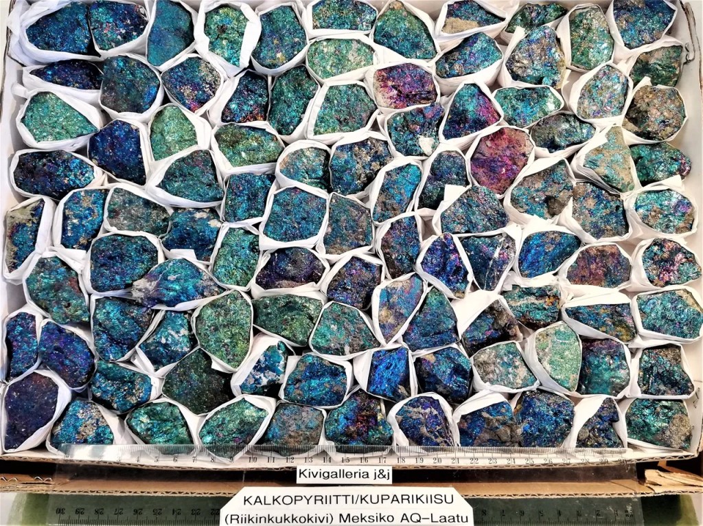 Kalkopyriitti/Kuparikiisu A+/EQ-laatu, Meksiko&nbsp;6,00€